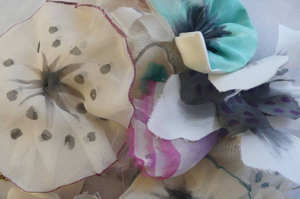 Hand-crafted botanical embellishment, XUAN atelier