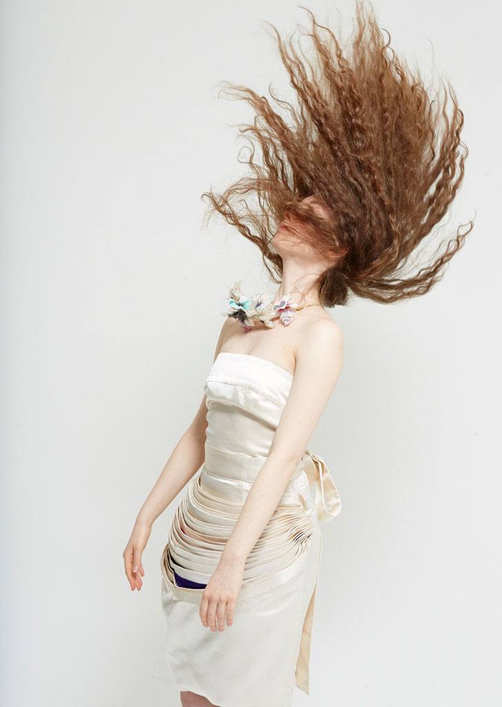 Hand-crafted botanical embellishment, XUAN atelier