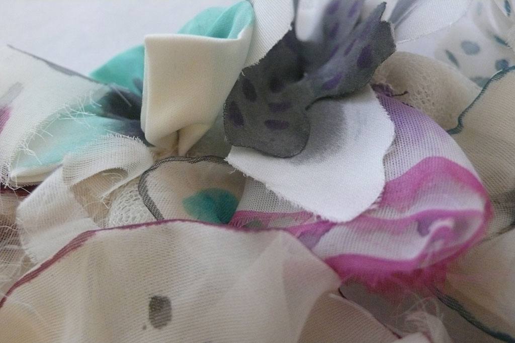 Hand-crafted botanical embellishment, XUAN atelier